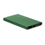 Bateria externa de alumínio de 4.000 mAh Powercard Alu Black