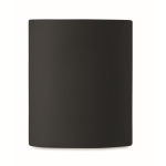 Caneca de cerâmica de cor mate de 300ml Classic Matt cor preto segunda vista