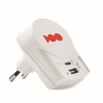 Carregador de tomada de carga rápida para USB Skross CHARGER A/C cor branco vista principal