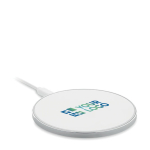 Carregador sem fios para publicidade em alumínio e ABS vista principal