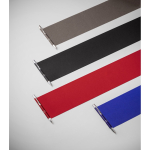 Esferográfica alumínio reciclado tinta azul Aster Recycled vista conjunto