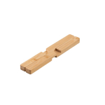 Suporte de mesa dobrável em bambu em forma de cruz Bamboo cor natural terceira vista