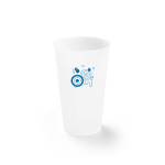 Copos personalizados de plástico sem BPA com 500ml Festive cor transparente