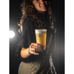 Copos personalizados de plástico sem BPA com 500ml Festive vista conjunto