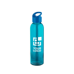 Garrafas de vidro coloridas com logotipo 500ml Sunset Crystal vista principal