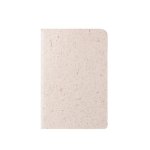 Caderno pequeno de matéria orgânica, folhas A6 lisas Soft Elefant cor natural primeira vista