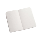 Caderno pequeno de matéria orgânica, folhas A6 lisas Soft Elefant cor natural quarta vista
