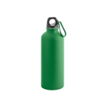 Garrafa de alumínio de cor mate com mosquetão 540ml Matt Cruiser cor verde