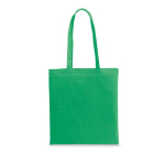 Saco de algodão reciclado e rPET colorido 180 g/m2 Reciclo Cairo cor verde