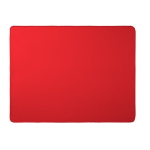 Manta polar personalizada de rPET com design básico 180 g/m2 cor vermelho primeira vista