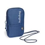 Suporte para celular com alça de ombro com zíper Expedition RPET terceira vista