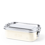 Lancheira hermética de aço reciclado promocional 750ml Inox Recycled vista principal