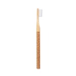 Escovas de dentes personalizadas de bambu com cabo de cortiça Cork quarta vista
