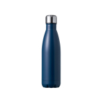 Garrafa de aço inoxidável com tampa de rosca em aço, 550 ml cor azul-marinho