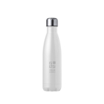 Garrafa de aço inoxidável com tampa de rosca em aço, 550 ml vista principal