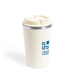 Copo térmico impresso de aço inoxidável anti-gotas 350ml vista principal