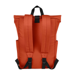 Mochila enrolável para portáteis de 15,6'', hidrorresistente segunda vista traseira