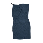 Toalha de desporto de microfibra leve de 70x140cm Sport Large cor azul