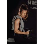 Toalha, microfibra personalizada, grande absorção 40x80cm Sport Small cor cinzento