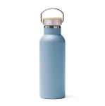 Garrafa térmica personalizada de aço longa duração 500ml Clip Modern cor azul-claro
