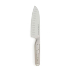 Faca em aço, estilo japonês promocional Hattasan Santoku cor prateado vista principal