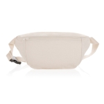 Bolsas de cintura personalizadas em lona reciclada 285 g/m2 EcoTrace Raw cor branco-sujo segunda vista