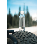 Garrafa colorida de grande tamanho de plástico reciclado 1L Avira Atik cor transparente vista de ambiente