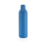 Garrafa de aço inoxidável de grande capacidade térmica 1L Avira Avior cor azul vista com caixa