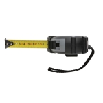 Fita métrica para empresas com tira de pulso Grip 5 M/19 mm cor preto quarta vista