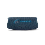 Colunas Bluetooth personalizadas de alta qualidade JBL Charge 5 cor azul-marinho vista com impressão