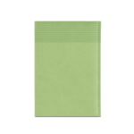 Agenda para brinde 2024 de pele sintética com estampado A5 Origami cor verde-claro segunda vista