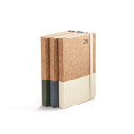 Agendas A5 personalizadas de cortiça e linho com elástico A5 BiCork