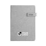Agendas recicladas personalizadas com elástico A5 Colors Magnet vista principal