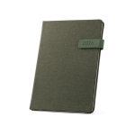 Agenda de rPET de design formal 2026 B5 Colors Magnet cor verde-escuro