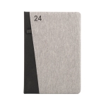 Agenda B5 reciclada bicolor com elástico B5 Bicolor rPET primeira vista