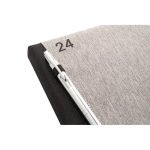 Agenda B5 reciclada bicolor com elástico B5 Bicolor rPET quarta vista