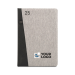 Agenda B5 reciclada bicolor com elástico B5 Bicolor rPET vista principal