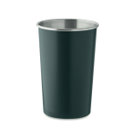 Copo reutilizável em aço inoxidável reciclado com capacidade de 350 ml cor azul-marinho