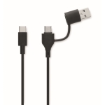 Carregador sem fios magnético 15 W carga rápida e powerbank 10.000 mAh cor preto sétima vista