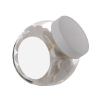 Frasco médio com Wilhelmina Mints redondos 900ml cor branco segunda vista