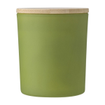 Vela de cera grande de 20 horas de duração com tampa Candlelight Large cor verde primeira vista