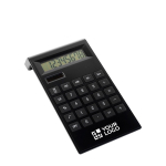 Calculadora de plástico, 8 dígitos, teclas antideslizantes cor preto vista principal