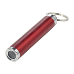Porta-chaves lanterna com logo de forma cilíndrica colorido Logolight cor vermelho nona vista