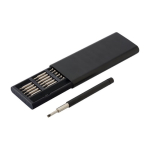 Conjunto de ferramentas com 24 chaves de fendas de precisão Magnet cor preto primeira vista