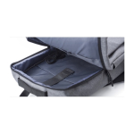 Mochila executiva de poliéster para portátil com USB 15'' Activewear cor cinzento quinta vista