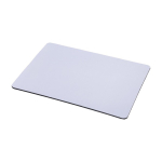 Tapete para o rato de borracha para impressão a cor bem garrida cor branco quarta vista