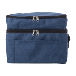 Sacos isotérmicos personalizados com dois compartimentos RPET IceCube cor azul primeira vista