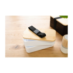 Lancheira dupla com separador interno e talheres 800ml Duo Compact quinta vista