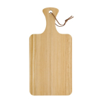 Tábua de cortar personalizada tradicional com pega e corda Gastro cor madeira primeira vista