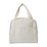 Saco isotérmico de algodão com forro interior 280 g/m2 cor natural primeira vista
